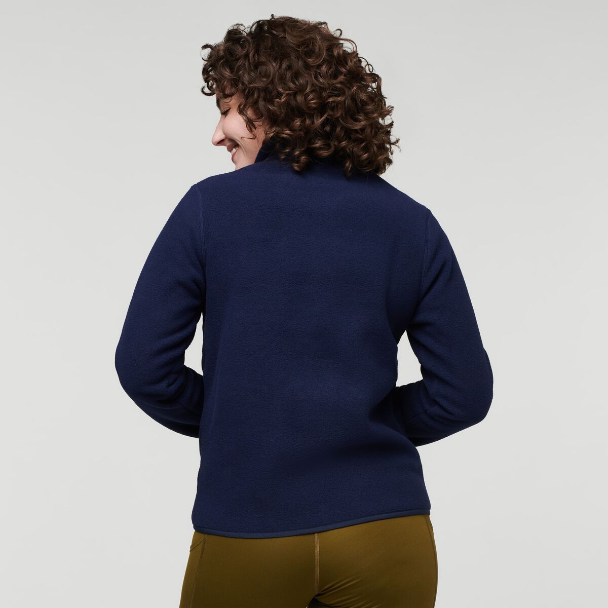 Teca Fleece Full-Zip Jacket - Women's, Half Full, Model Courtney