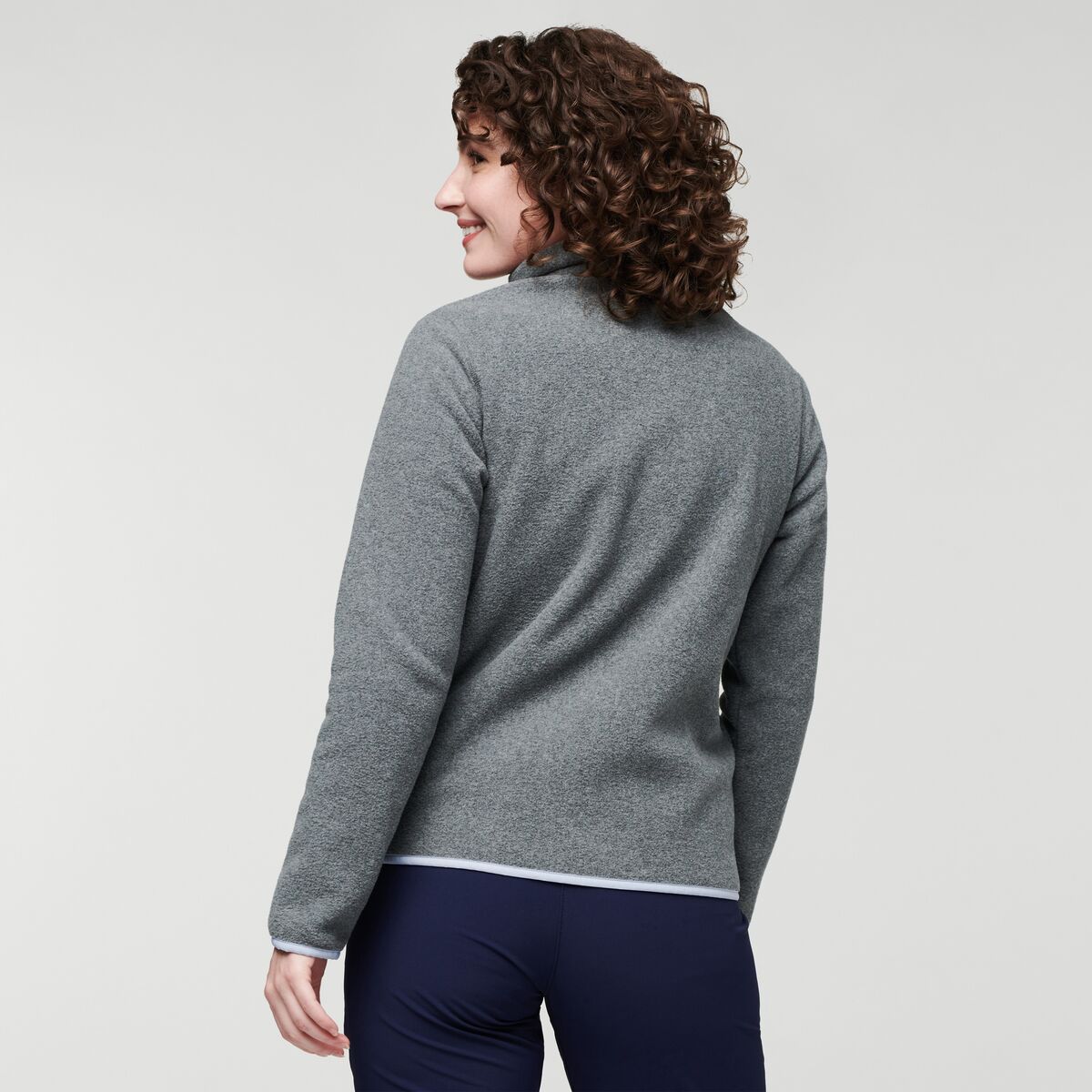 Teca Fleece Full-Zip Jacket - Women's, Passing Time, Model Courtney