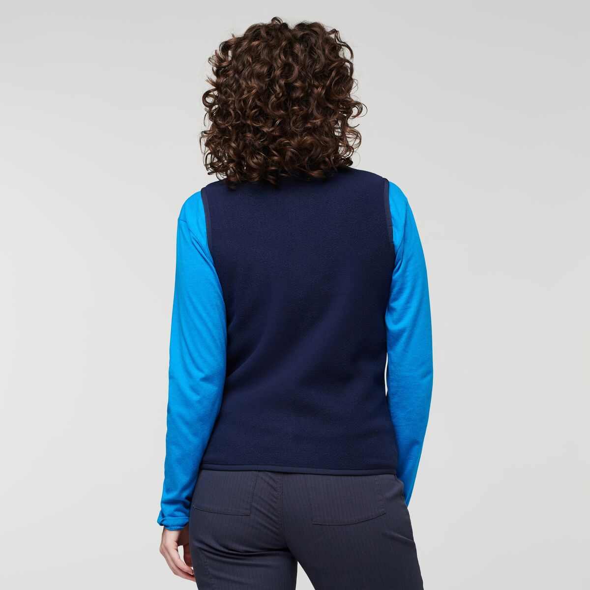 Teca Fleece Vest - Women's, Pony Up, Model Courtney
