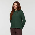 Atajo Long-Sleeve Waffle Hoodie - Women's, Cargo, Model Caitlyn