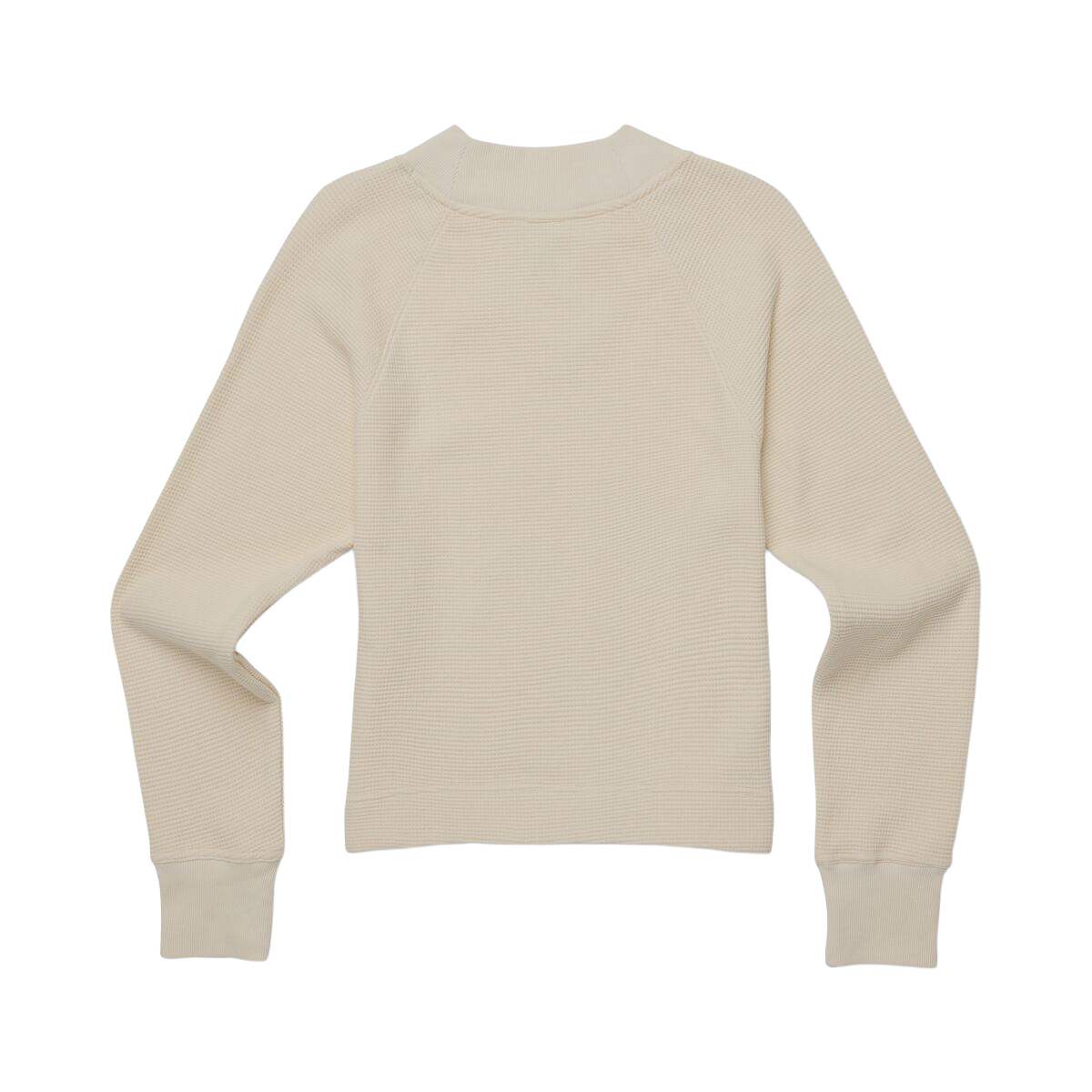Atajo Long-Sleeve Waffle V-Neck - Women's, Cream