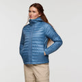 Capa Insulated Hooded Jacket - Women's, Fjord, Model Caitlyn