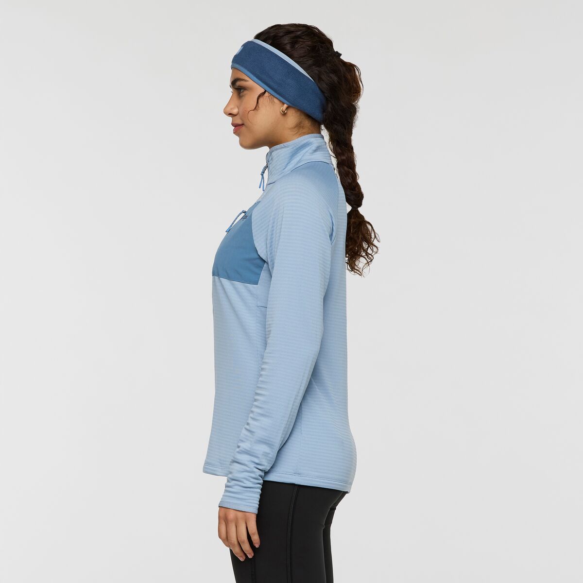 Otero Fleece Half-Zip Pullover - Women's, Iceberg, Model Avery