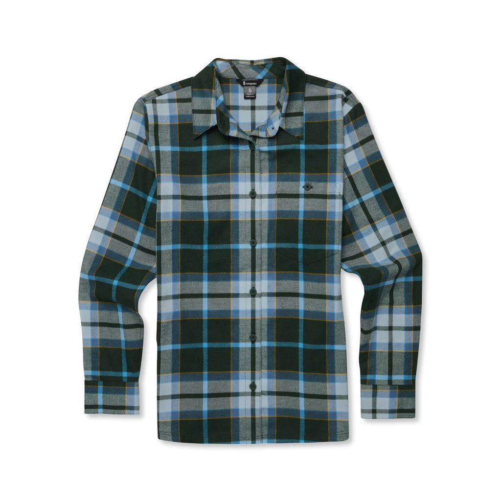 Quedo Flannel Shirt - Women's, Cargo Plaid, flatlay