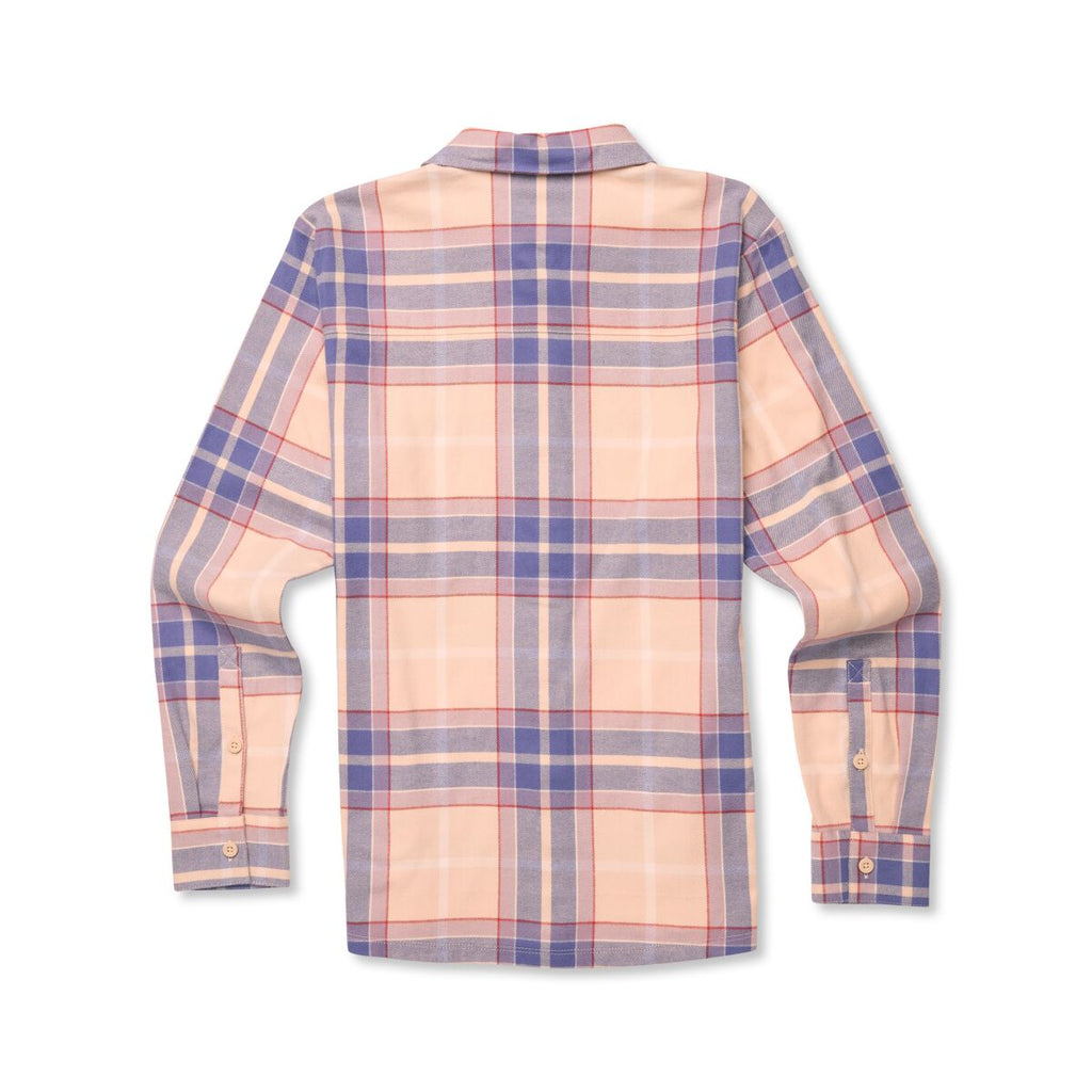 Quedo Flannel Shirt - Women's, Cream Plaid, flatlay