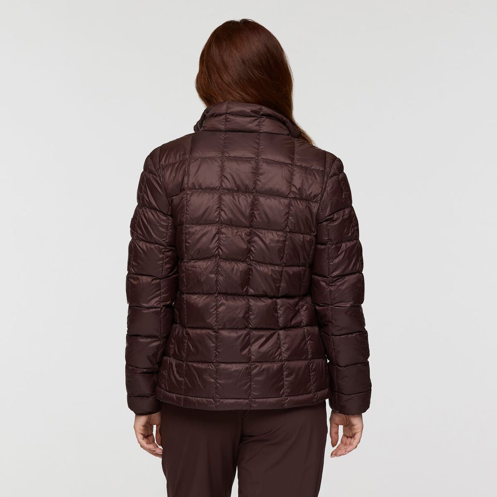 Repleto Down Jacket - Women's, Coffee, Model Caitlyn