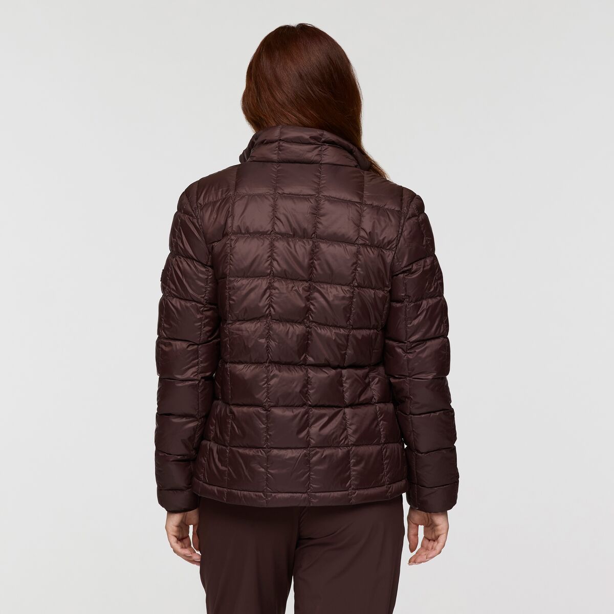Repleto Down Jacket - Women's, Coffee, Model Caitlyn