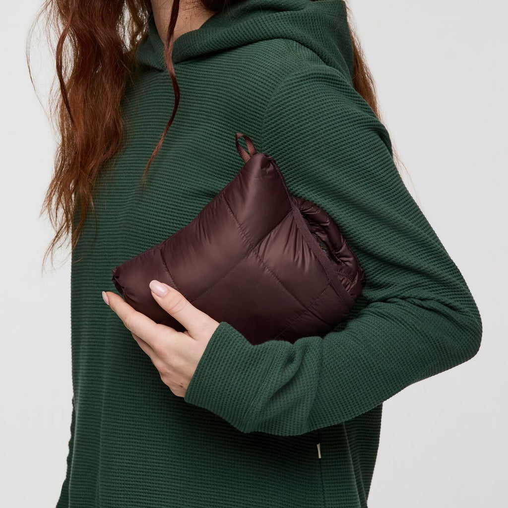 Repleto Down Jacket - Women's, Coffee, Model Caitlyn