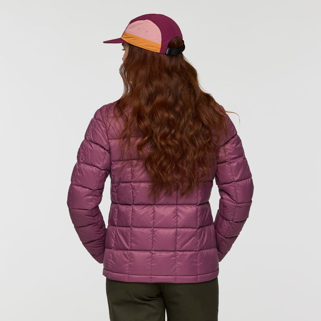 Repleto Down Jacket - Women's, Fig, Model Caitlyn