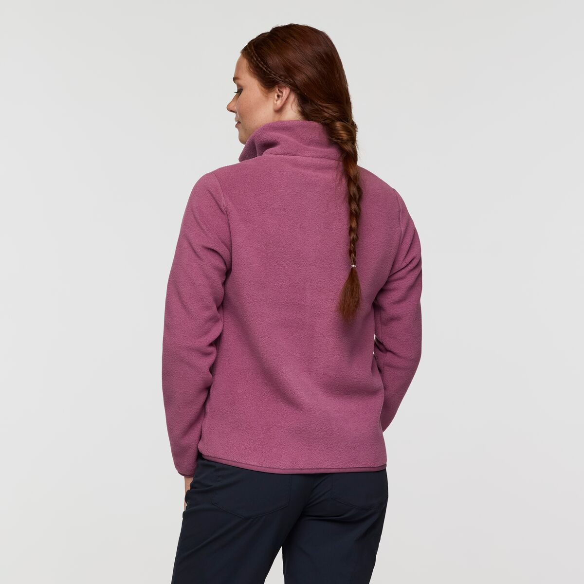 Teca Fleece Full-Zip Jacket - Women's, Fruit Smoothie, Model Caitlyn