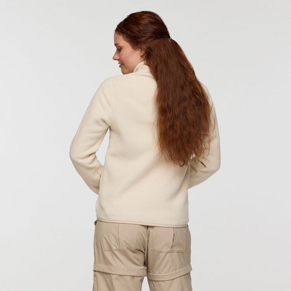 Teca Fleece Full-Zip Jacket - Women's, Light Jog, Model Caitlyn