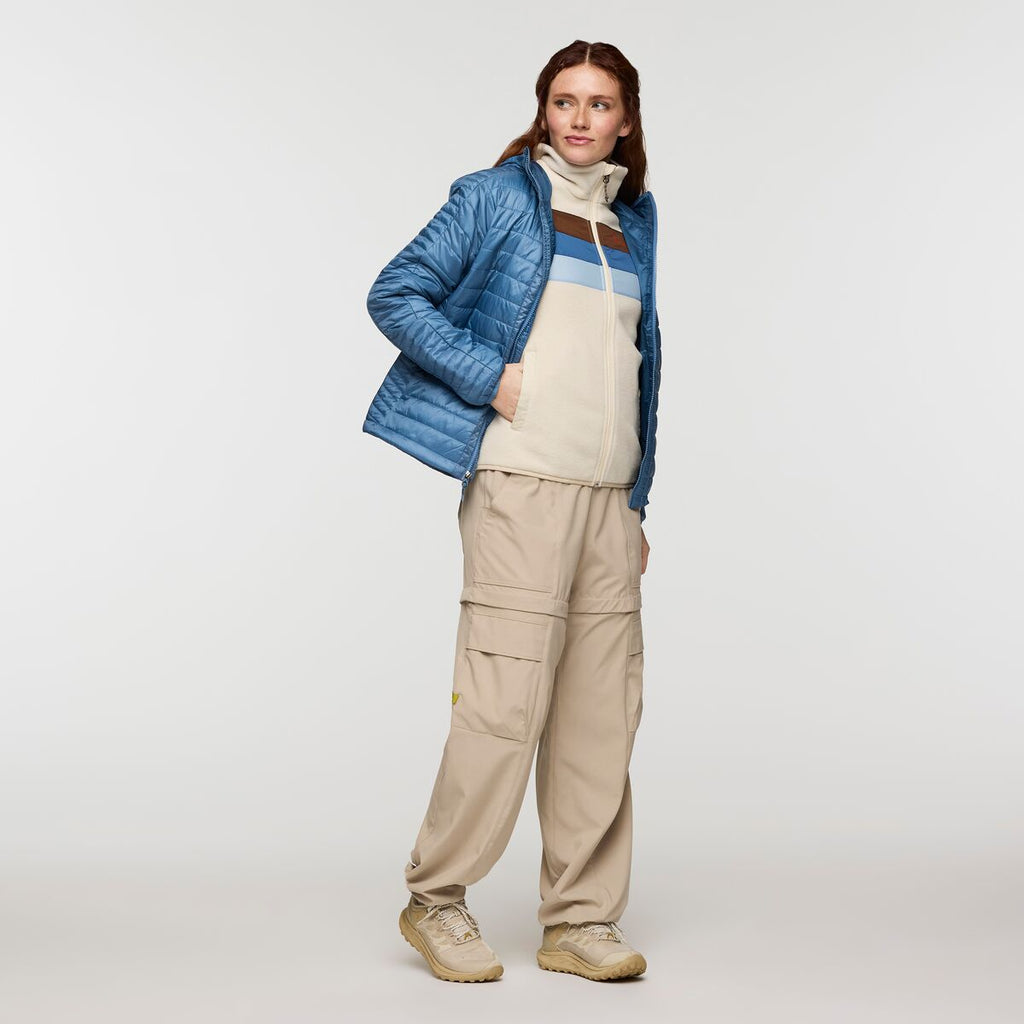 Teca Fleece Full-Zip Jacket - Women's, Light Jog, Model Caitlyn