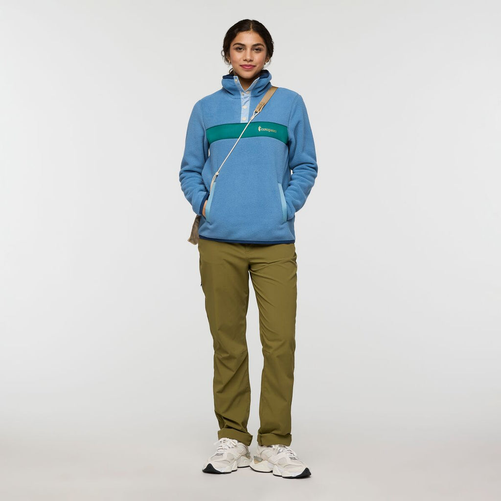 Teca Fleece Pullover - Women's, Chilly, Model Avery
