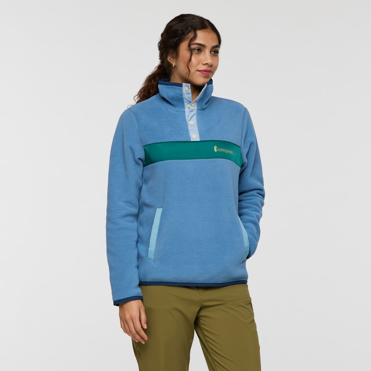 Teca Fleece Pullover - Women's, Chilly, Model Avery