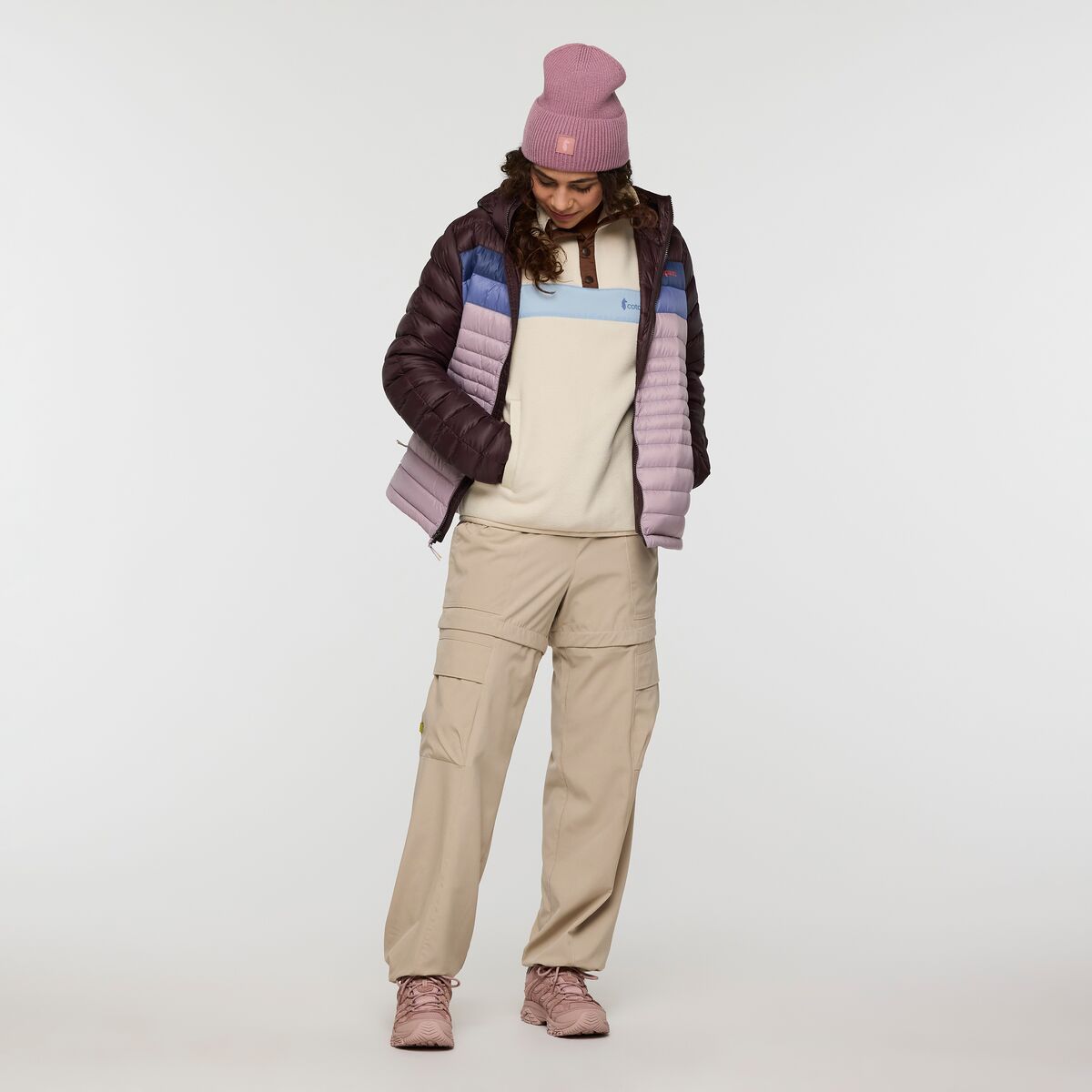 Teca Fleece Pullover - Women's, Like A Cloud, Model Avery