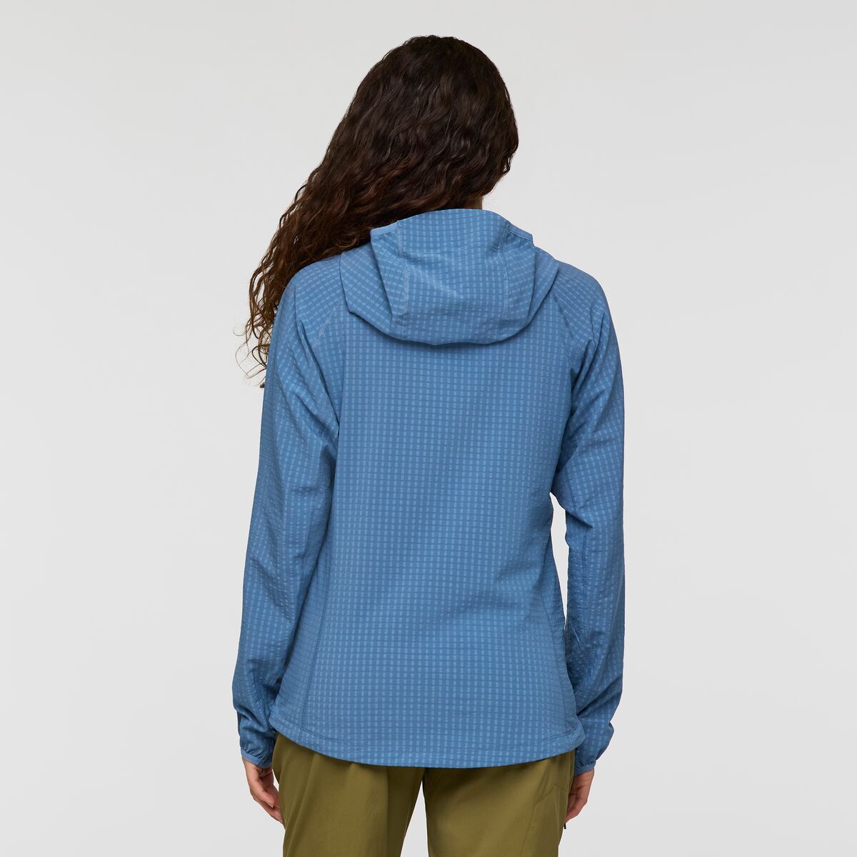 Yermo Hooded Jacket - Women's, Fjord, Model Avery