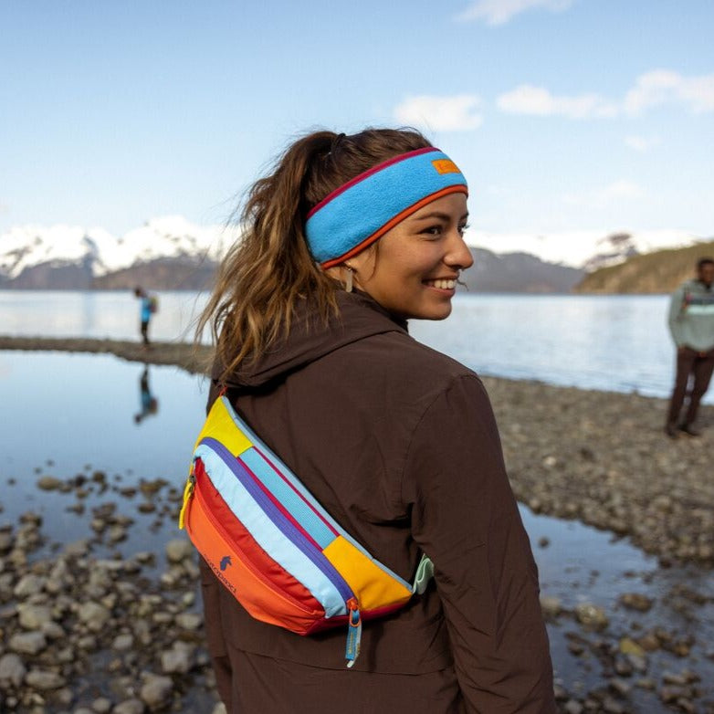 Teca Fleece Headband, Detail