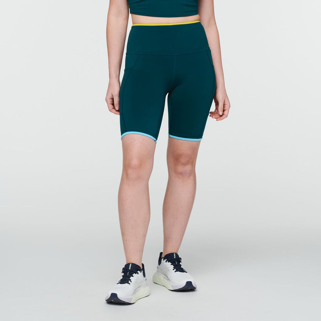 Mari Short - Women's, Deep Ocean, Model Aya
