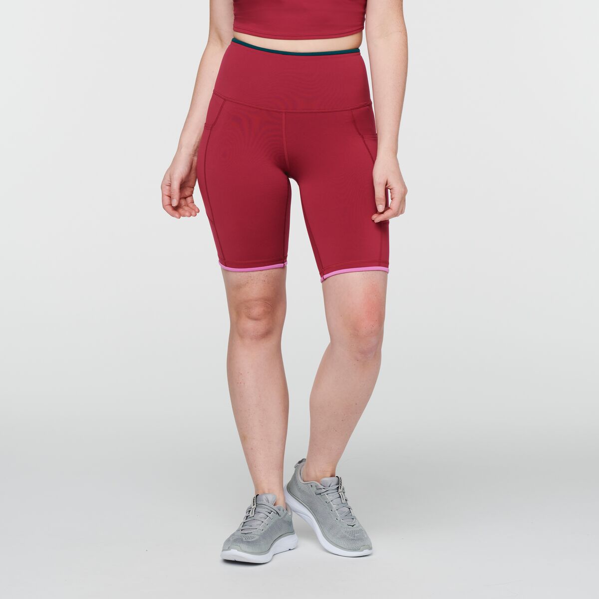 Mari Short - Women's, Raspberry, Model Aya