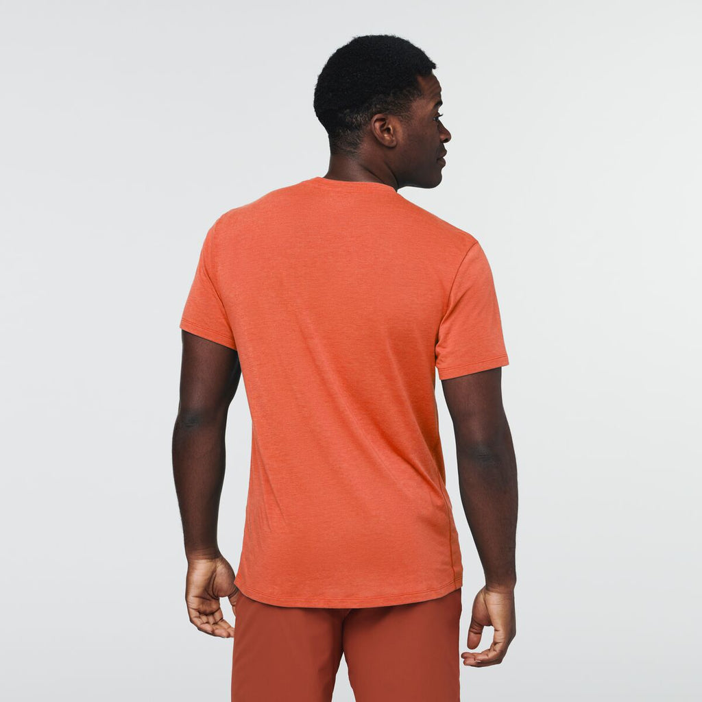 Paseo Travel Pocket T-Shirt - Men's, Canyon, Model Jeremy