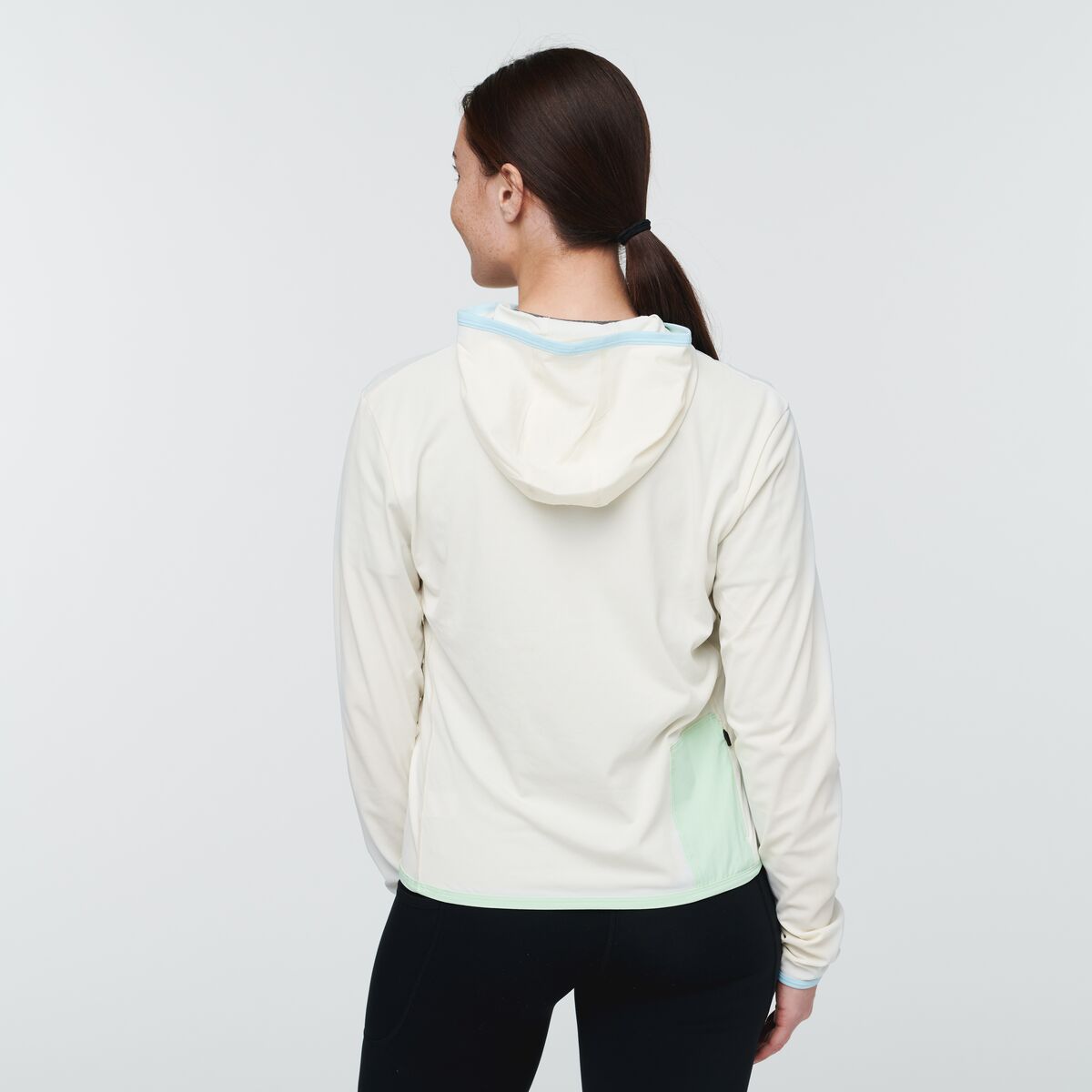 Sombra Sun Hoodie - Women's, Bone, Model Aya