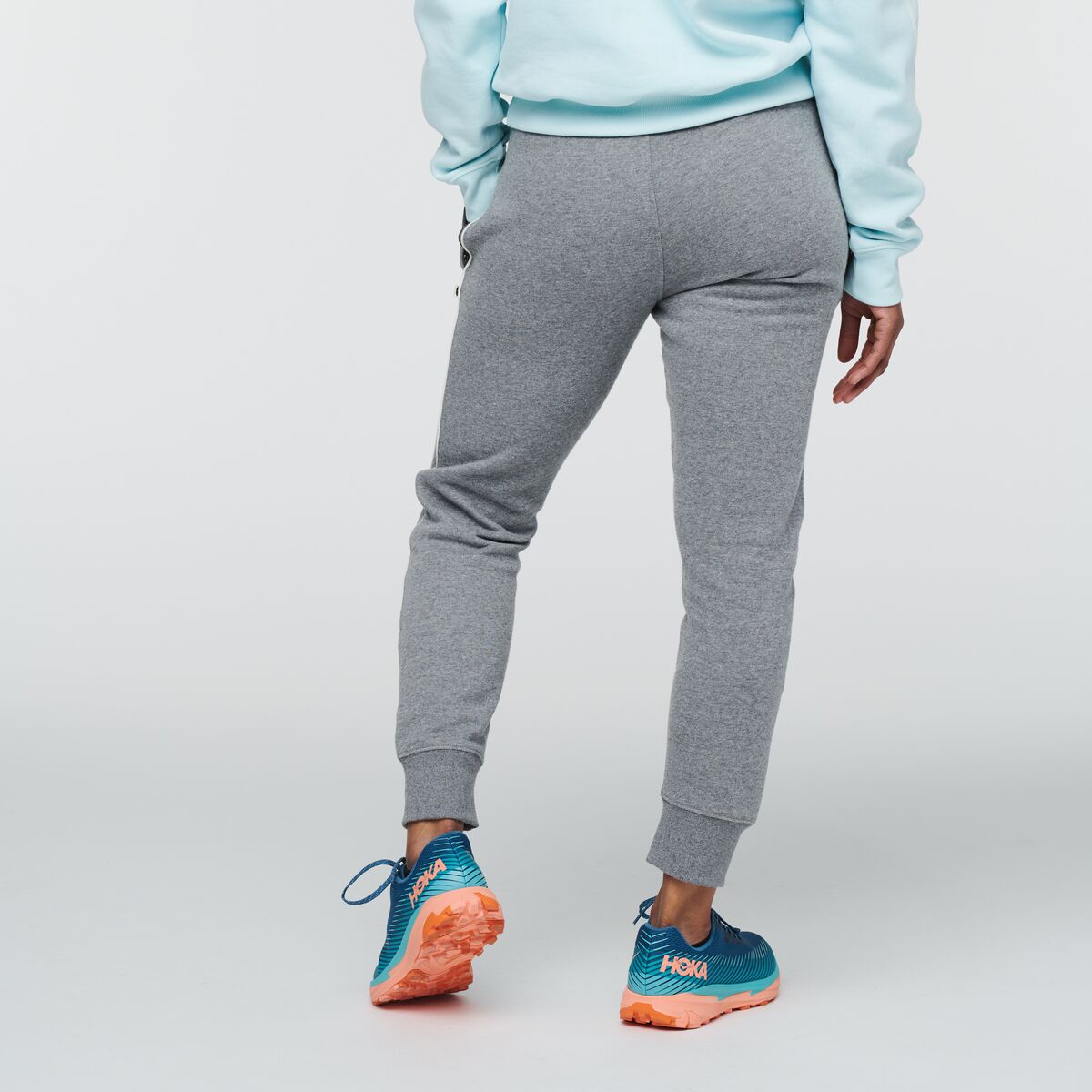 Sweatpant - Women's, Heather Grey, Model Callie