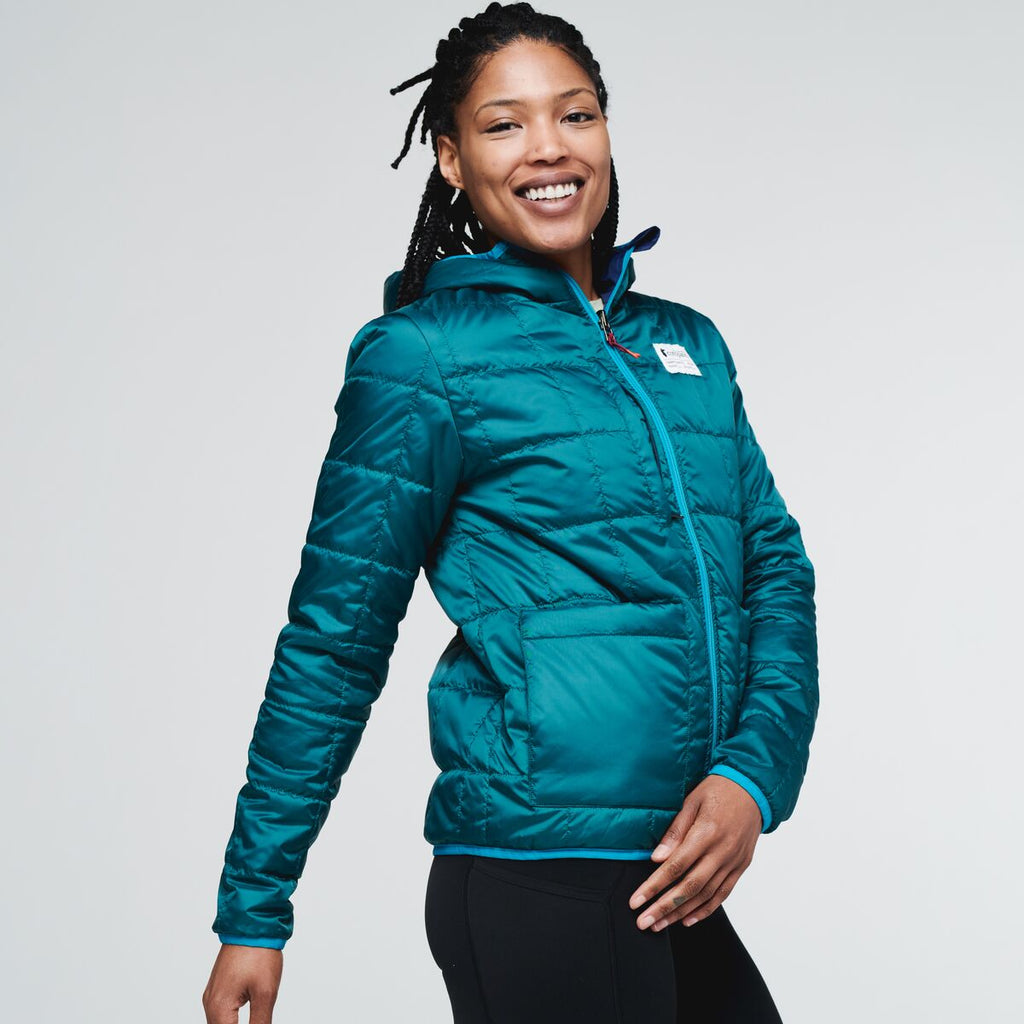 Teca Cálido Hooded Jacket - Women's, Video Tape, Model Callie