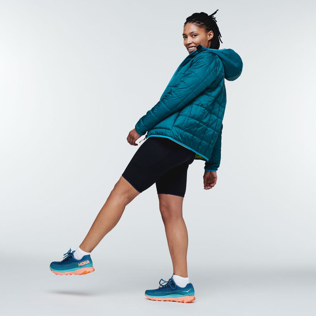 Teca Cálido Hooded Jacket - Women's, Video Tape, Model Callie