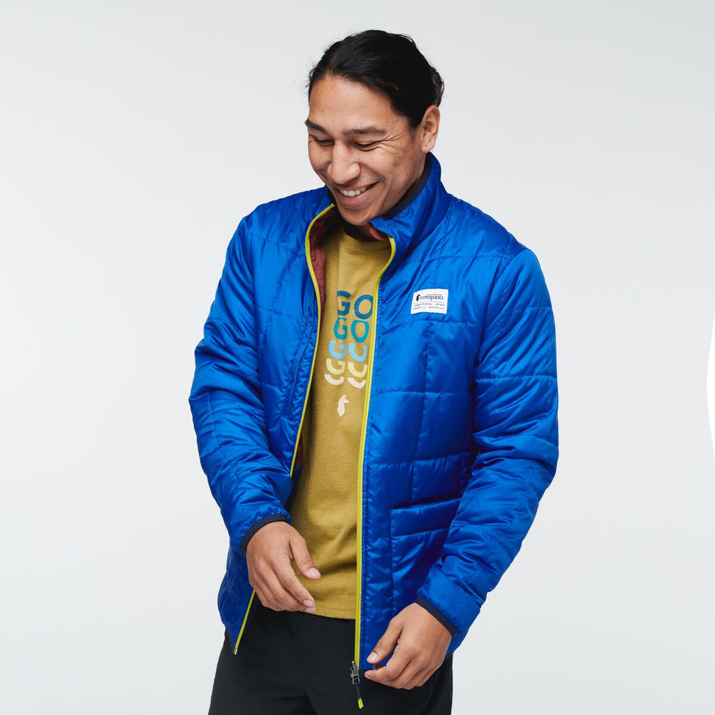 Teca Cálido Jacket - Men's, Tundra, Model Mario