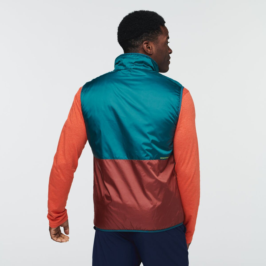 Teca Cálido Vest - Men's, Survivor, Model Jeremy