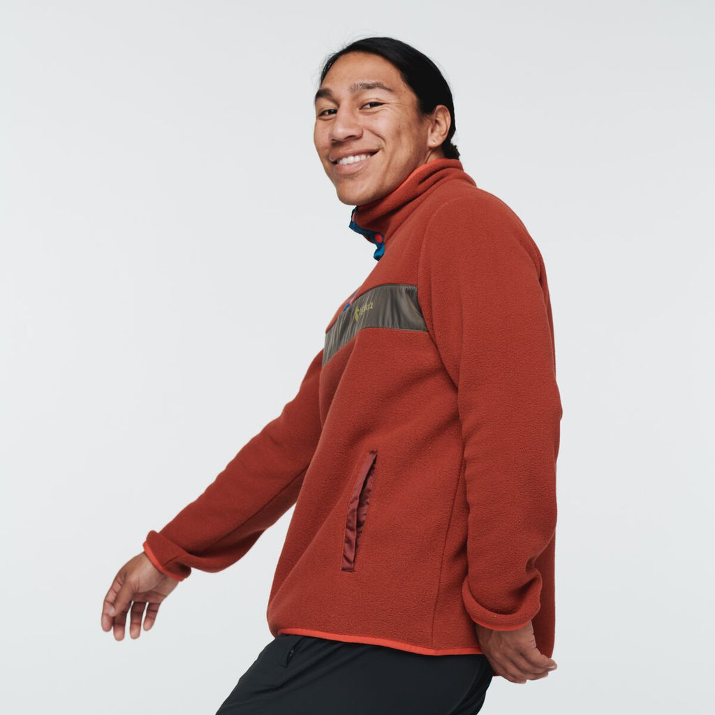 Teca Fleece Pullover - Men's, Morocco, Model Mario