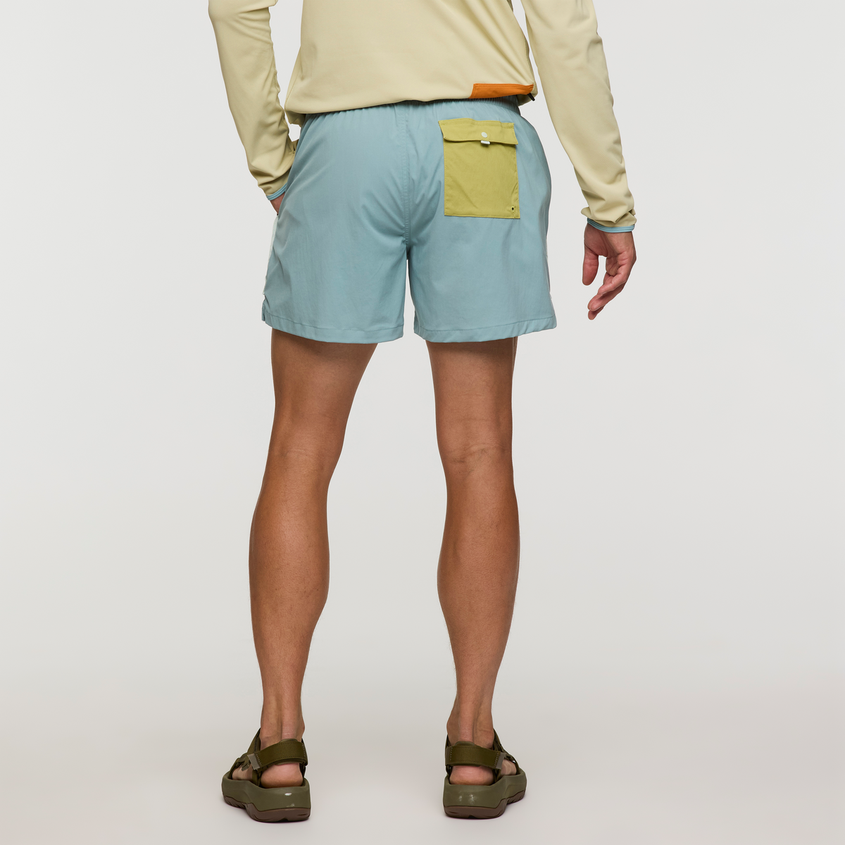 Brinco 5 Inch Short - Solid - Men's, Bluegrass, Model Jackson