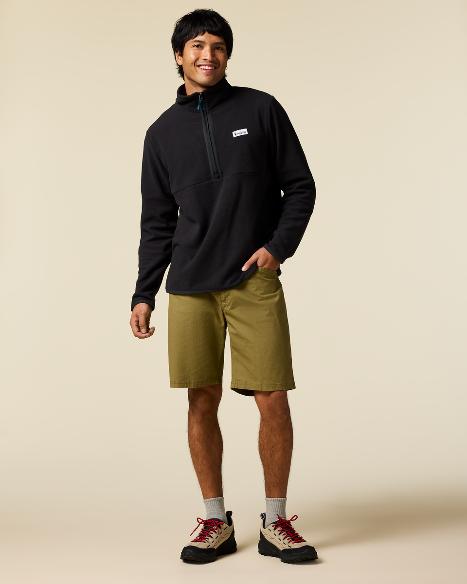 Amado Fleece Pullover - Men's, Cotopaxi Black, Model Christian