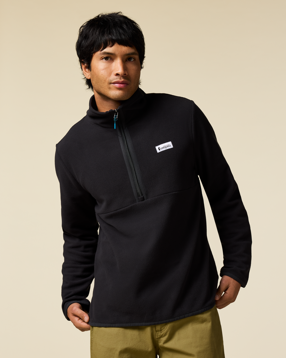 Amado Fleece Pullover - Men's, Cotopaxi Black, Model Christian