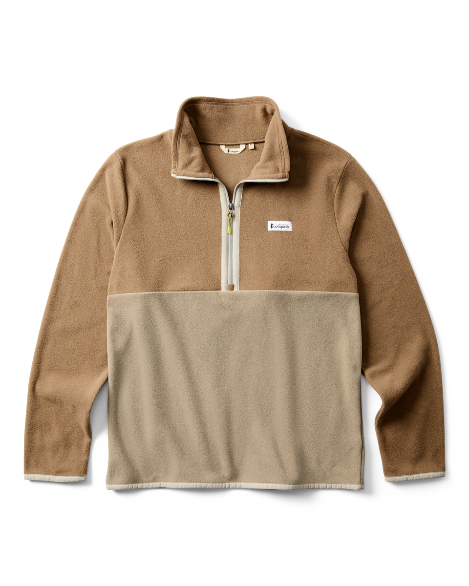 Amado Fleece Pullover - Men's, Dune/Stone