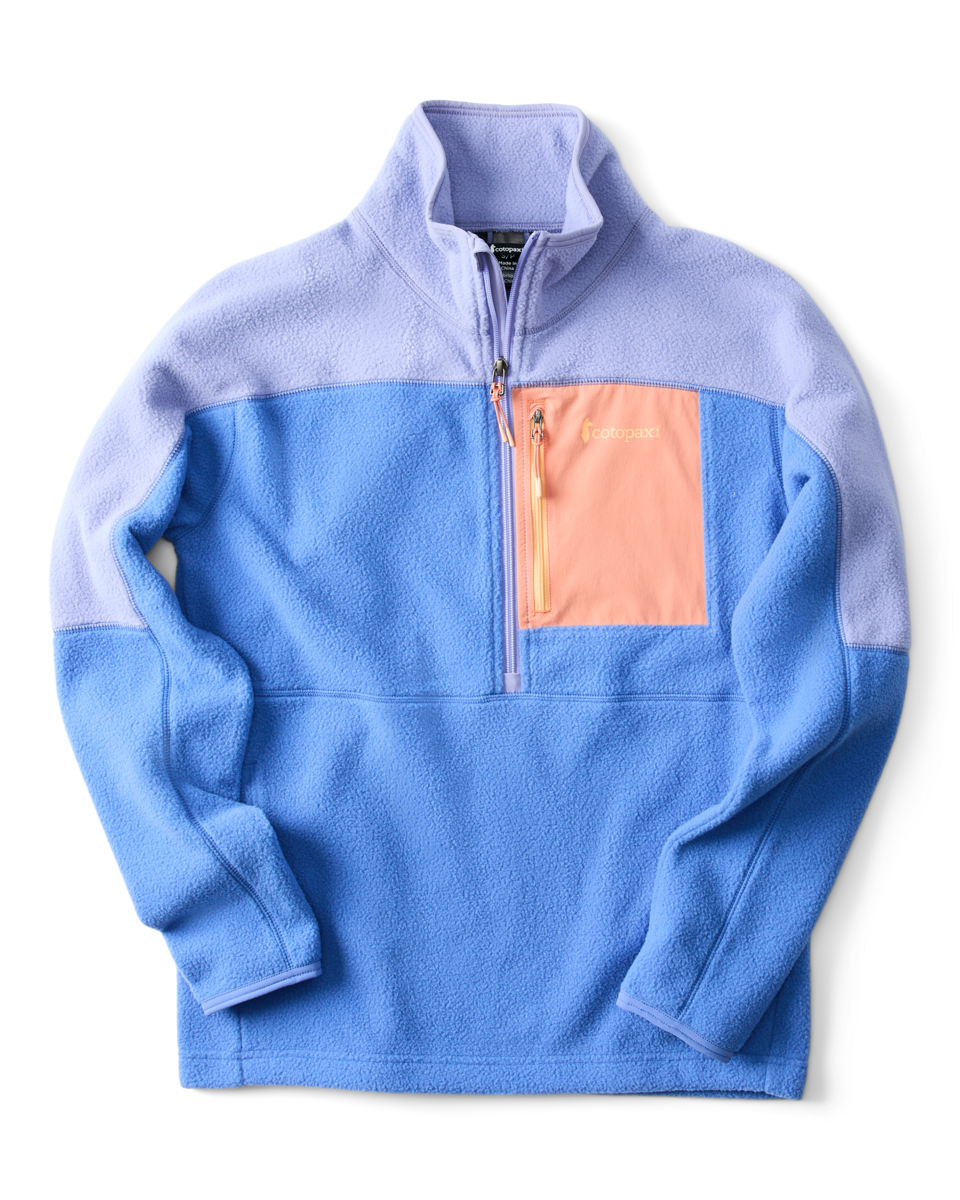 Abrazo Fleece Half-Zip Jacket - Women's, Aster/Azure