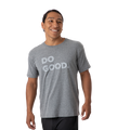 Do Good T-Shirt - Men's, Heather Grey, Model Mario