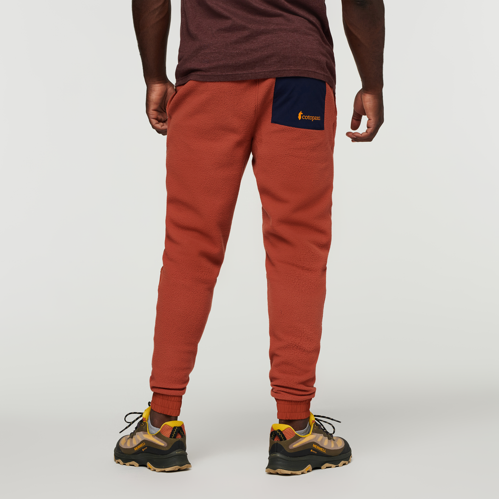 Abrazo Fleece Jogger - Men's, Spice, Model Jeremy