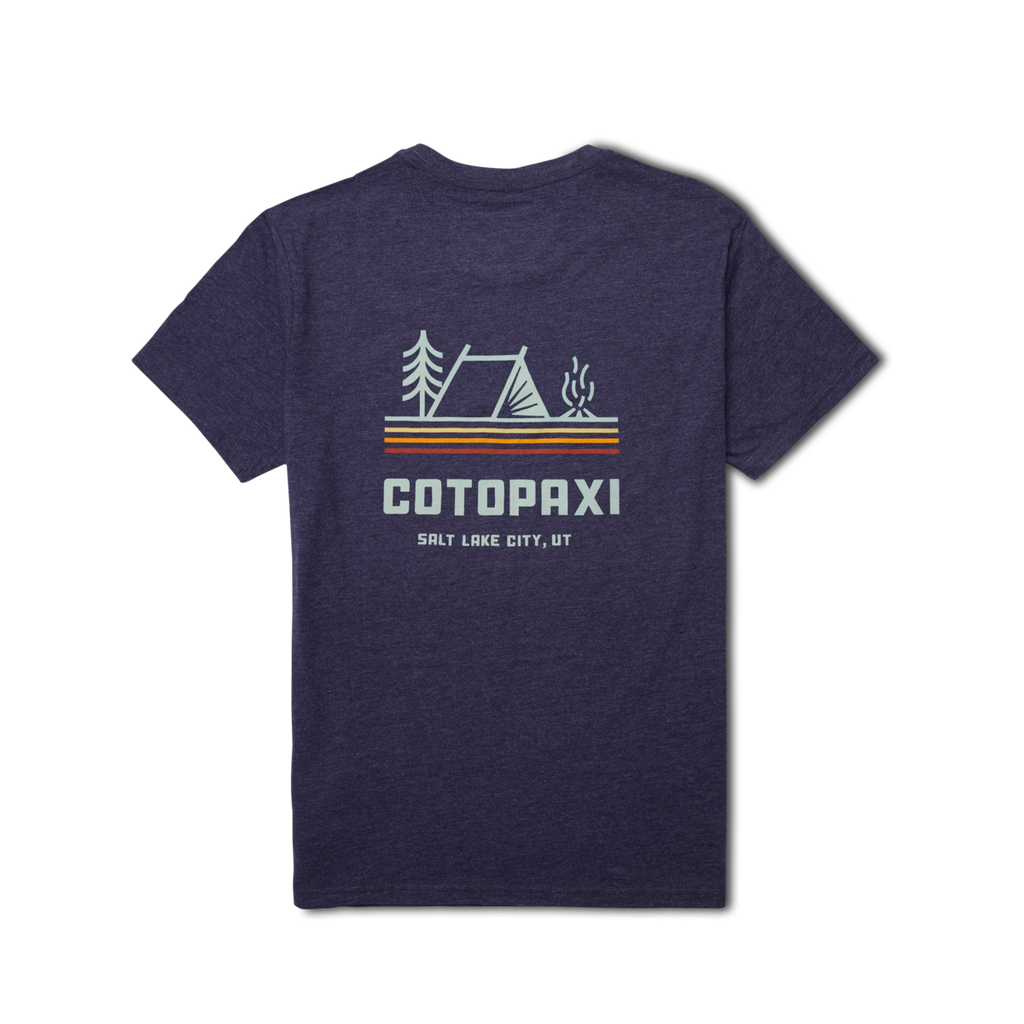 Camp Life Organic T-Shirt - Men's, Maritime