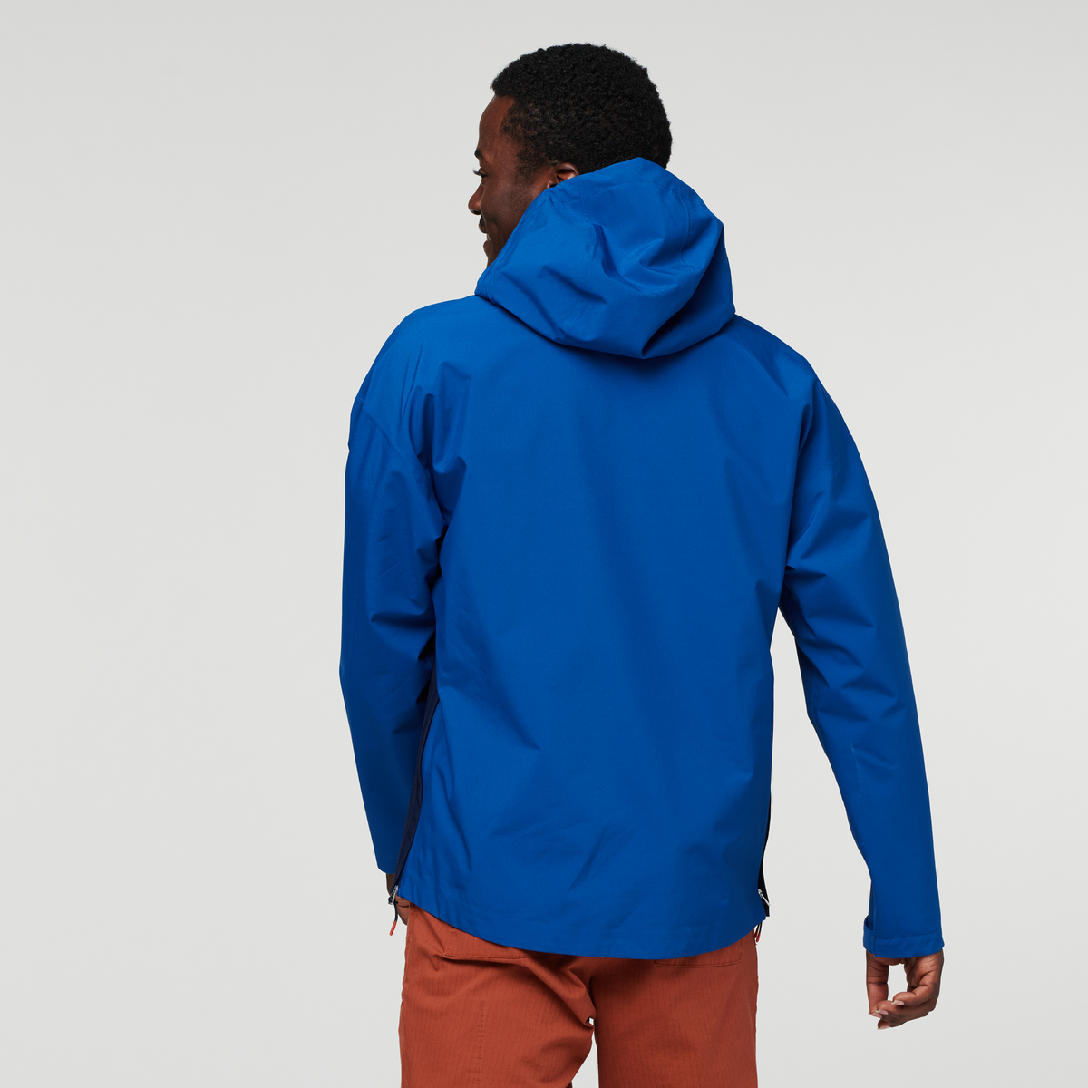 Cielo Rain Anorak - Men's, Pacific, Model Jeremy