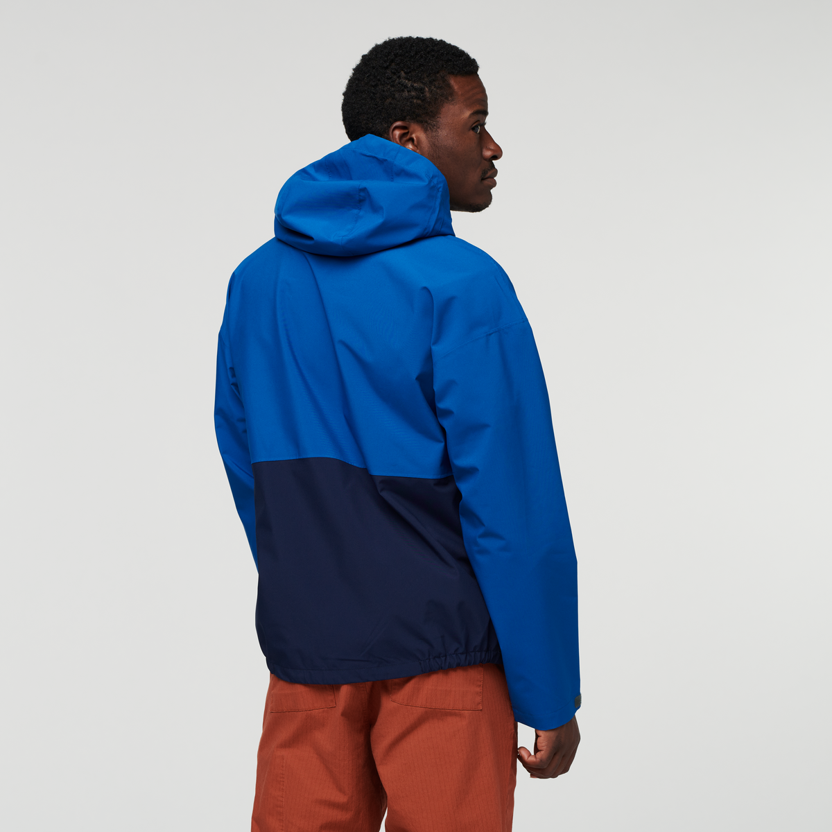 Cielo Rain Jacket - Men's, Pacific, Model Jeremy
