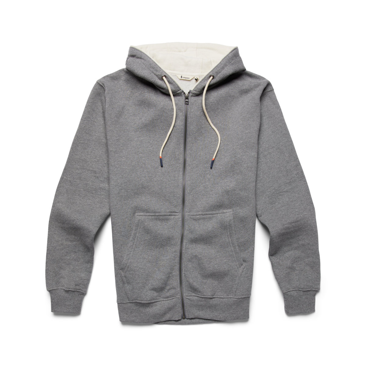 Do Good Organic Full-Zip Hoodie - Men's, Heather Gray