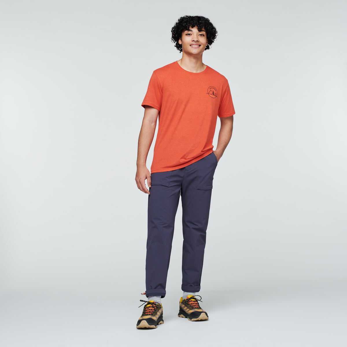 Subo Tech Pant - Men's, Graphite, Model Xavier