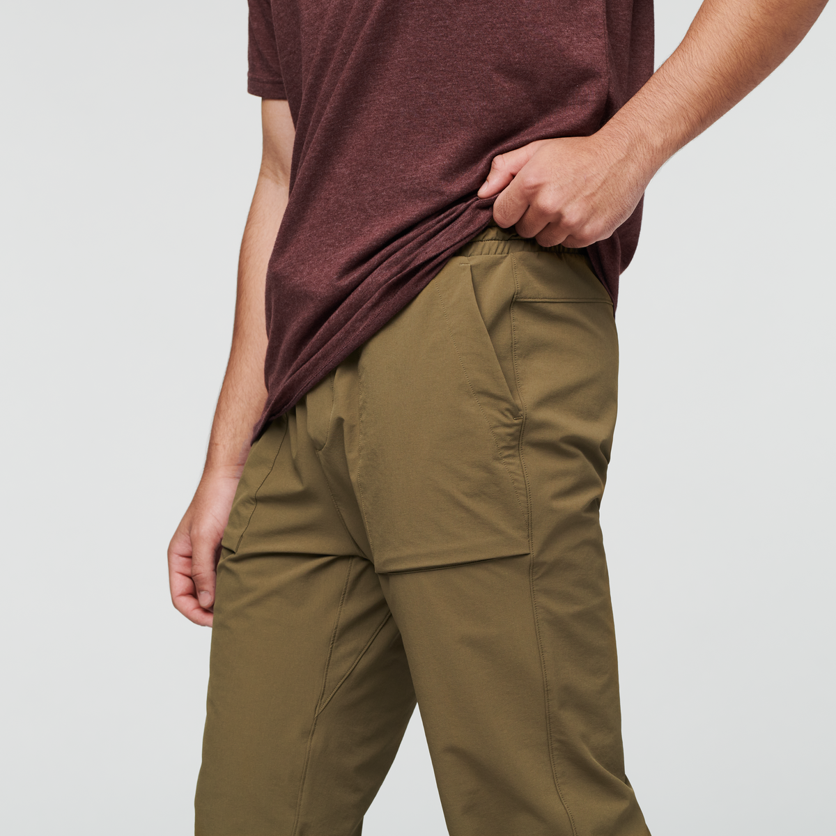 Subo Pant - Men's, Oak, Model Xavier