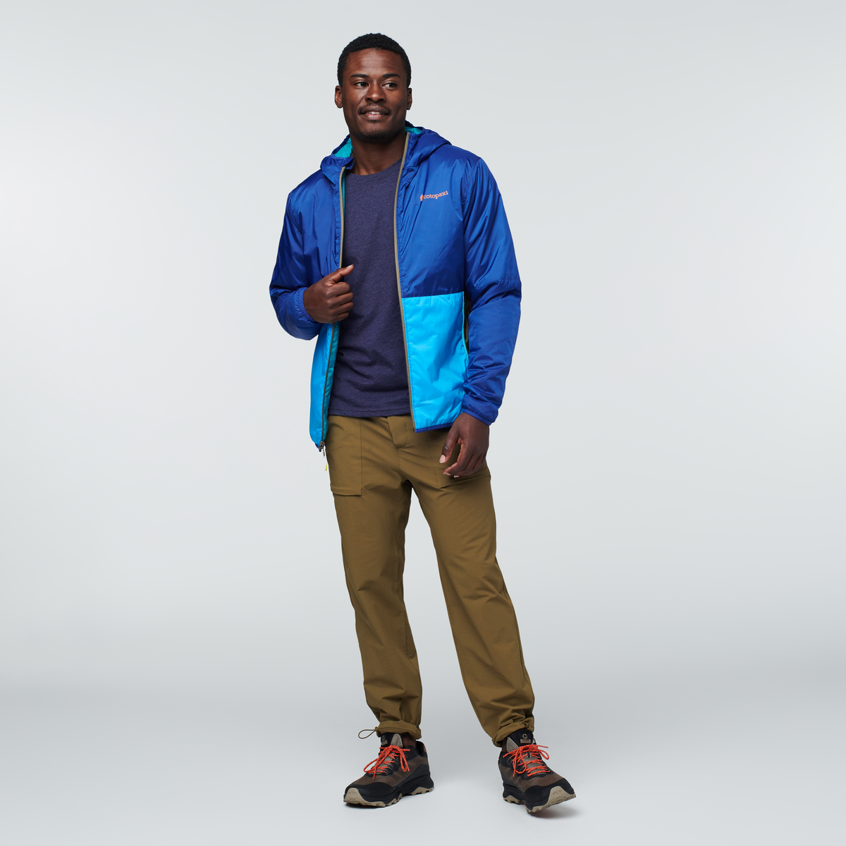 Teca Cálido Hooded Jacket - Men's, The Wave, Model Jeremy