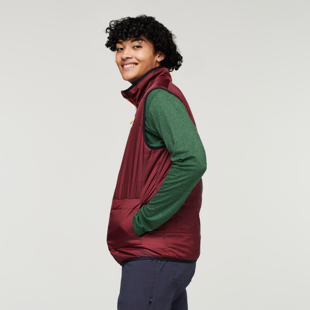 Teca Cálido Vest - Men's, After Dark, Model Xavier