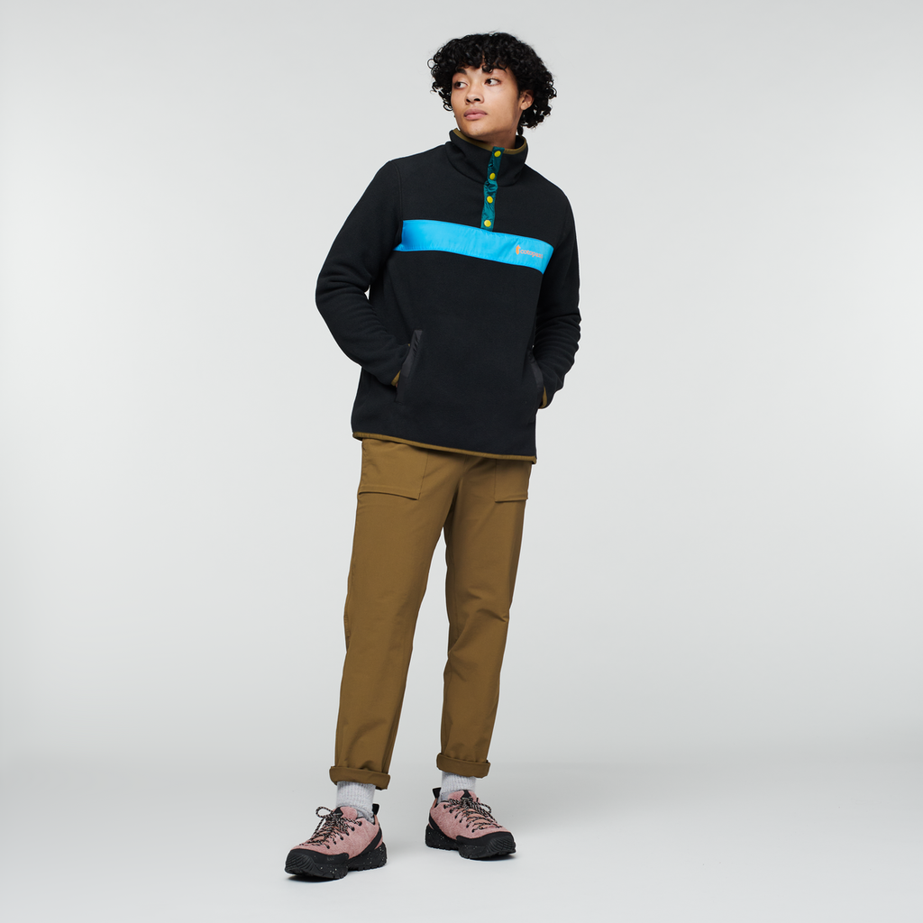Teca Fleece Pullover - Men's, Drifting, Model Xavier