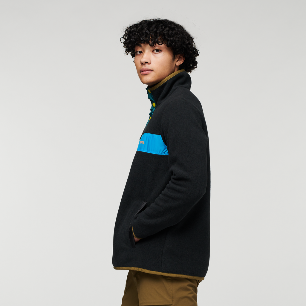 Teca Fleece Pullover - Men's, Drifting, Model Xavier