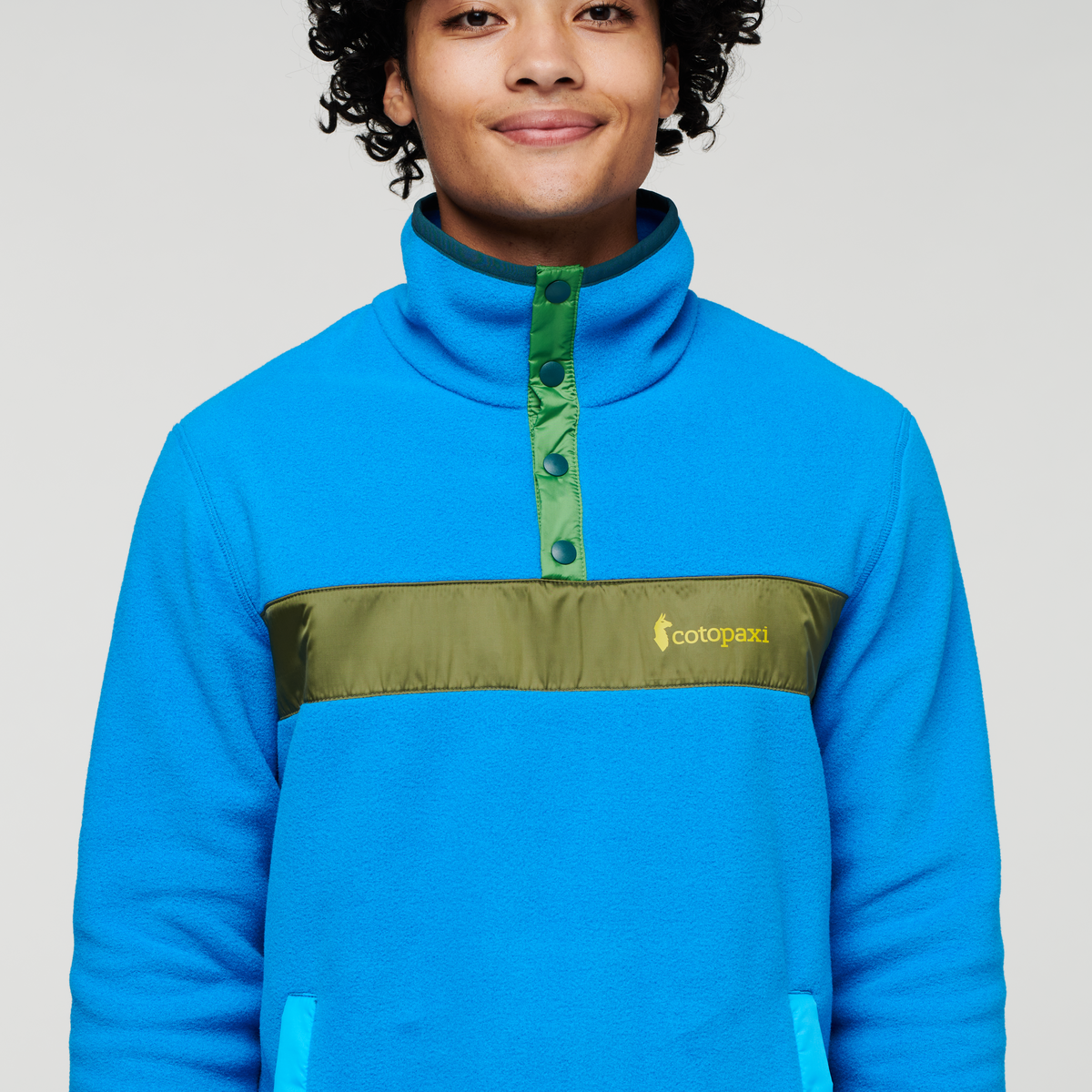 Teca Fleece Pullover - Men's, Trophy Fish, Model Xavier