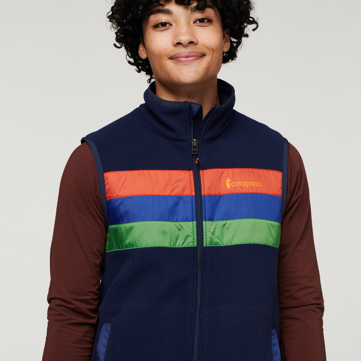 Teca Fleece Vest - Men's, Night Goggles, Model Xavier